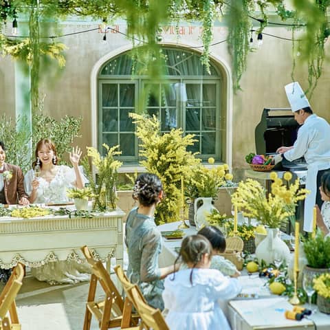 オリーブガーデン挙式プラン【7~9月限定】60名292万