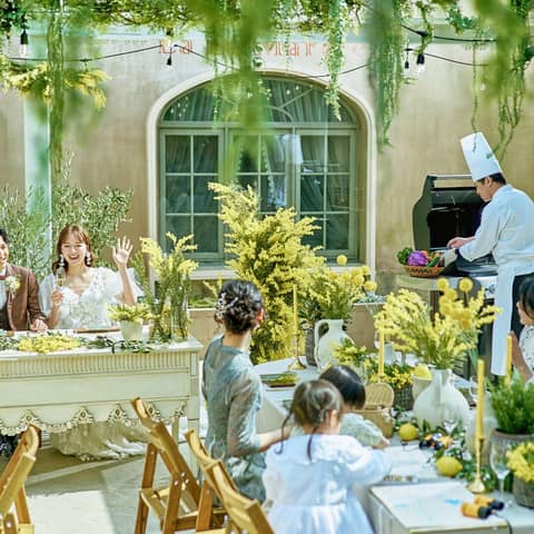 春のオリーブガーデン挙式プラン【3~5月限定】60名292万