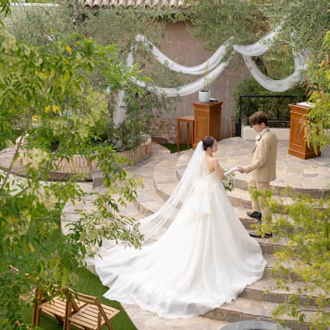 オリーブガーデン挙式プラン【7~9月限定】60名292万