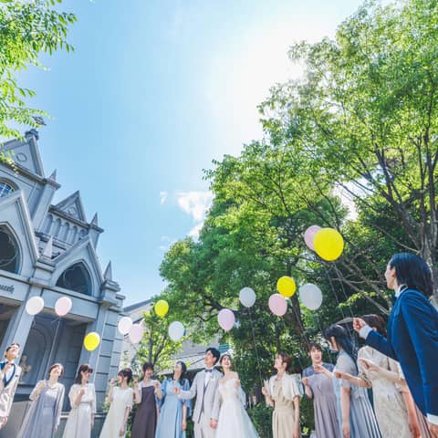 福山市のチャペル結婚式場 【南蔵王・聖ペトロ教会】