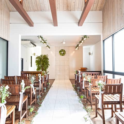 挙式に必要なものが入った【プティマリアージュ】プラン