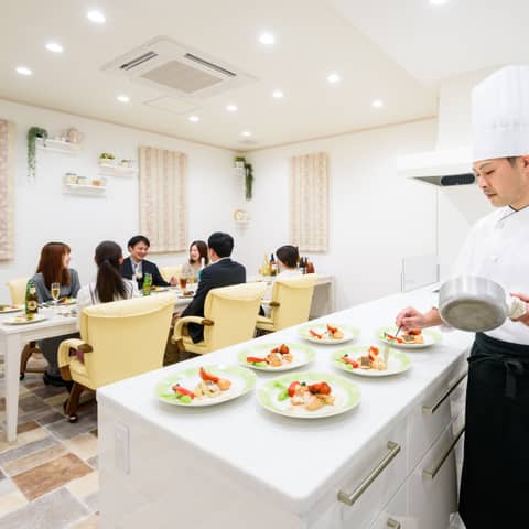 貸切の空間で行う【顔合わせ・結納】お食事プラン