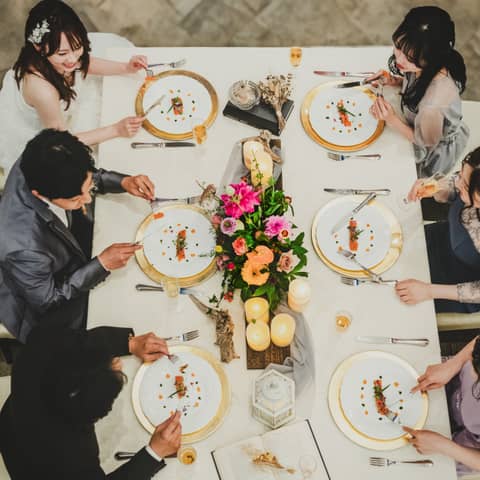 【6名】フォトウェディング&食事会プラン