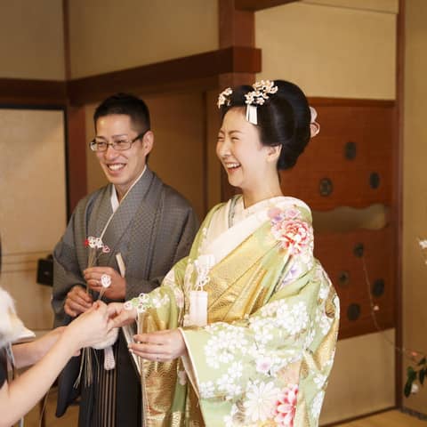 つば甚オリジナル人前式プラン