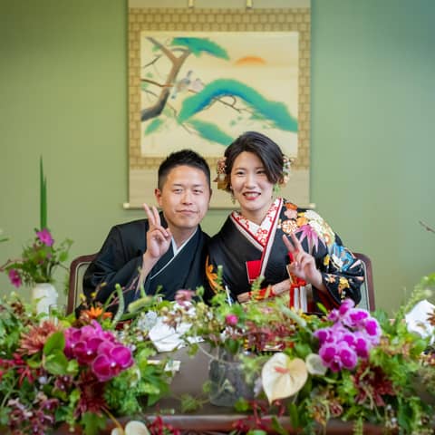 【神社挙式×老舗料亭で叶える和婚】20名~プラン