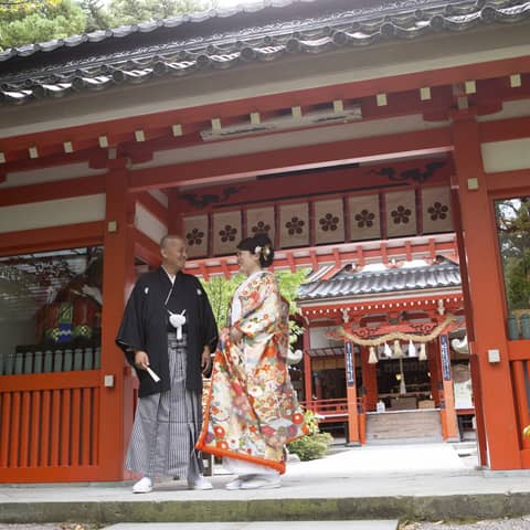 【神社挙式×老舗料亭で叶える和婚】20名プラン