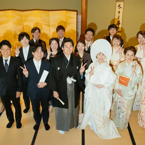 つば甚オリジナル人前式【祝言式】 30名プラン