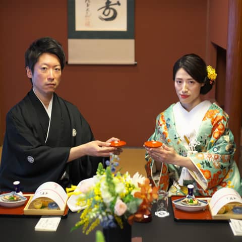 【少人数婚】衣装,美容着付け,写真全てセット【祝言式】 10名プラン