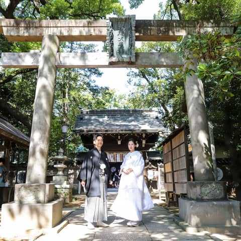 神社挙式アフター【40名79万】和装ヘアメイク着付け&お衣装&鏡開き♪