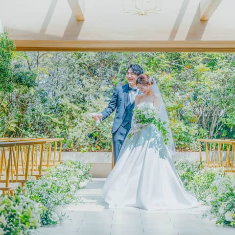 【26年1~3月結婚式】新春限定の特別プラン”全天候型ガーデン”