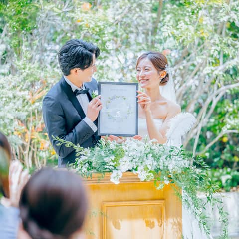 【26年1~3月結婚式】新春限定の特別プラン”全天候型ガーデン”