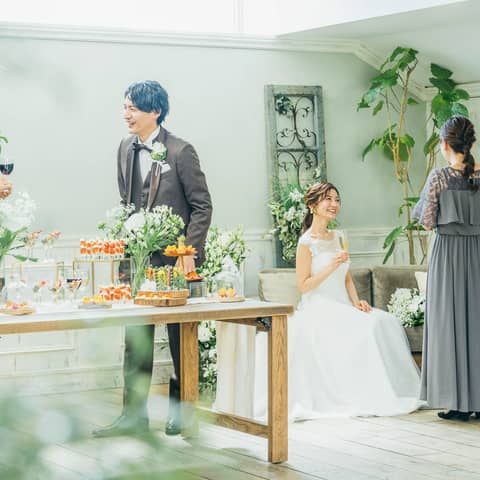 【26年1~3月結婚式】新春限定の特別プラン”全天候型ガーデン”