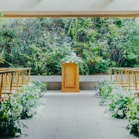 【26年1~3月結婚式】新春限定の特別プラン”全天候型ガーデン”