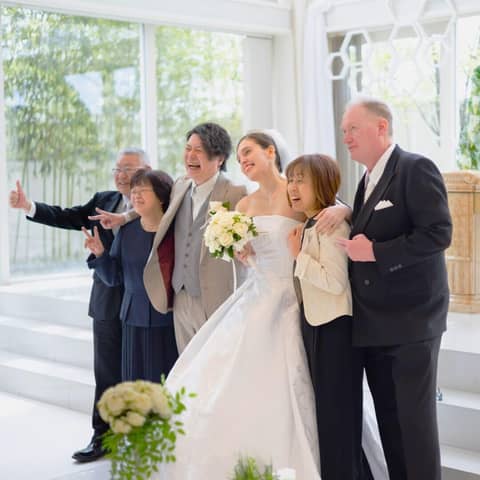 【少人数プラン】家族や親族中心のアットホームな挙式・食事会におススメ♪