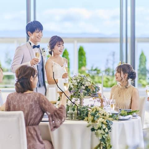 《26年8月まで◆10名57万円》挙式+パーティー*お見積り例