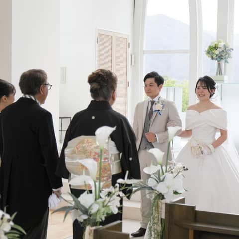 《フォト婚◆親御様と一緒に》フォトウエディングプラン