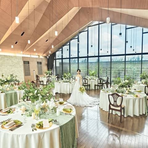 【通年適用】大人数挙式披露宴プラン(100名前後 or 100名以上)