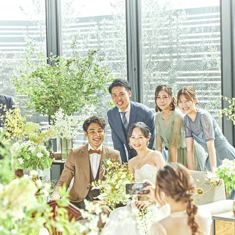 【通年適用】大人数挙式披露宴プラン(100名前後 or 100名以上)