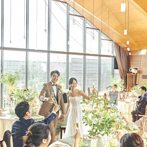 【通年適用】60名挙式披露宴プラン