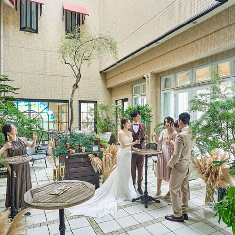 新山口駅前の結婚式場|ウェディングコート エミリア