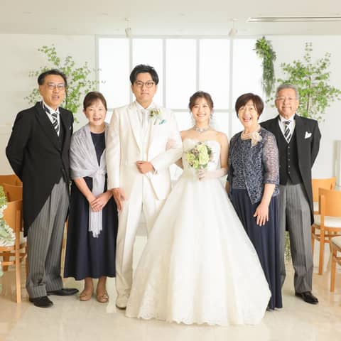 【家族婚】大切な人と過ごすアットホームウェディング