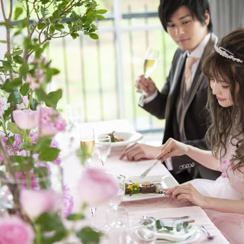 【挙式+会食付】ご家族だけの結婚式プラン《10名で55万円♪》