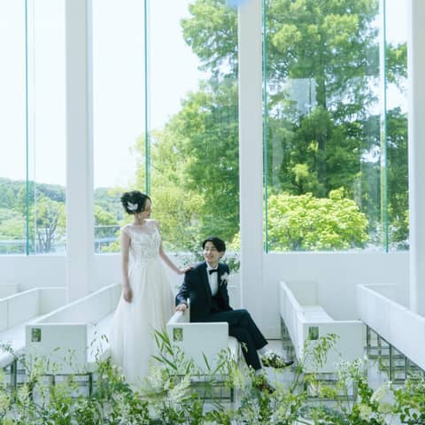 <春プラン>50名133.9万円◆緑と光の貸切邸宅で叶う一日