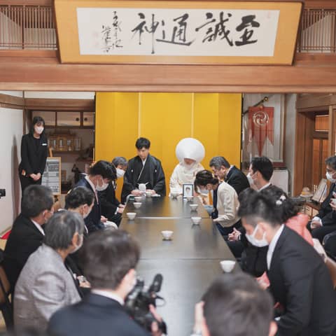「神社挙式」×「会食/披露宴/パーティ」のフルプロデュースプラン
