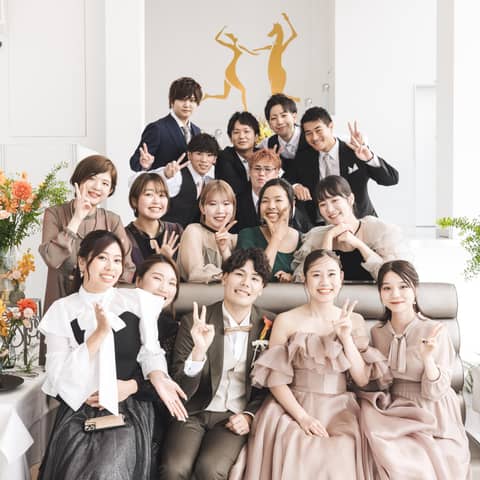 【友人中心・60名1.5次会】コース料理で叶う会費制パーティー