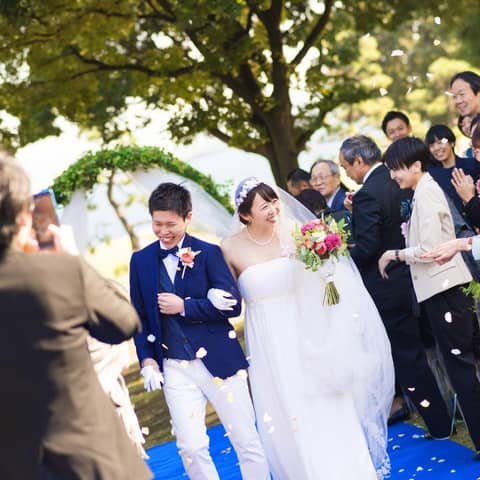 FamilyWeddingにオススメ!【ガーデン挙式のみプラン】