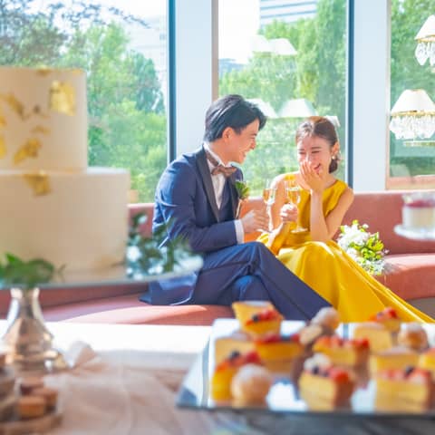 【2026年4月~8月限定】デザートビュッフェ付き春夏婚プラン