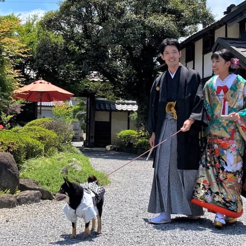 《人前式+お食事会》ペットと一緒の結婚式♪【20名】