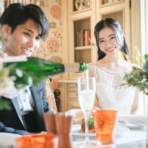 【1.5次会】 着席でゲストに近いパーティーを