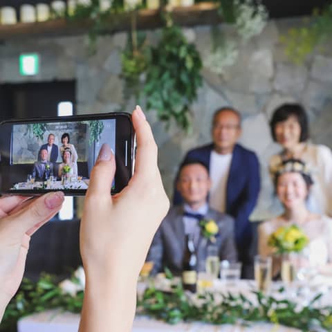 2部制対応【フォト婚&お食事会&2次会】衣装&ヘアメイク付き!