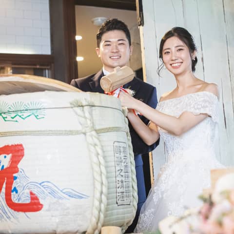 ご祝儀内で叶う♪【神社挙式プラン】和装ヘアメイク着付け&お衣装&鏡開き