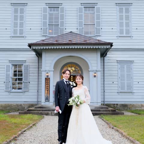 旧雄勝郡会議事堂レトロフォトプラン~洋装1着~