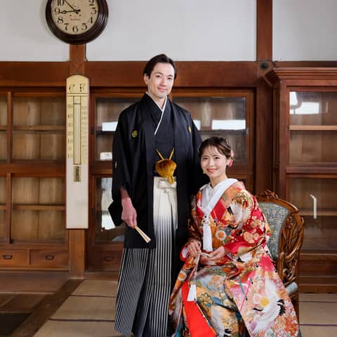 山内家で撮る、格別なレトロフォトプラン~和装1着~