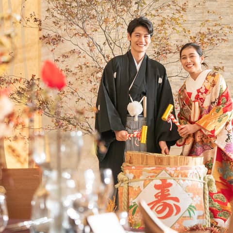 【和装×洋装で叶える結婚式&披露宴】50名様235万円