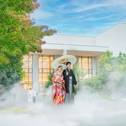 【フォトウェディング】 純白ガラスチャペルで叶える特別な一日