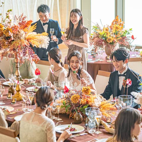 【春の先得】人気シーズンをお得に叶える春婚◆40名様242万円◆