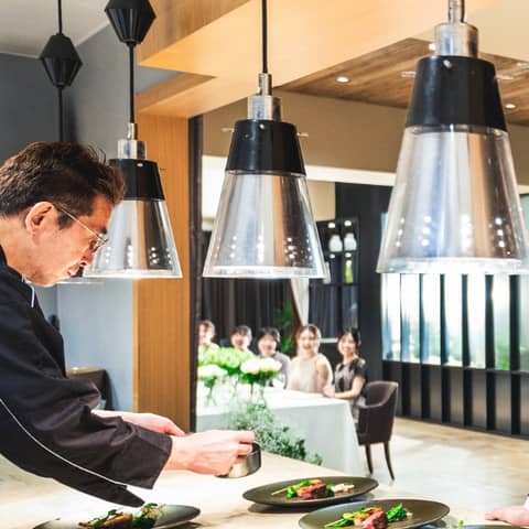 【自由度×料理重視の方必見】40名96万円/美食でもてなす挙式+披露宴