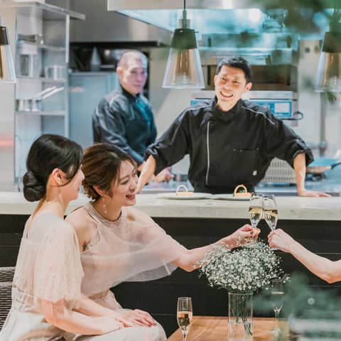 【ALLシーズンOK★美食&上質空間堪能】30名81万円/挙式+食事会