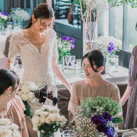 【贅沢一日貸切】2部制★家族親族20名で食事会+友人40名で1.5次会