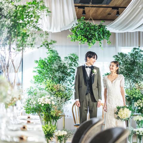 【自由度×料理重視の方必見】40名96万円/美食でもてなす挙式+披露宴