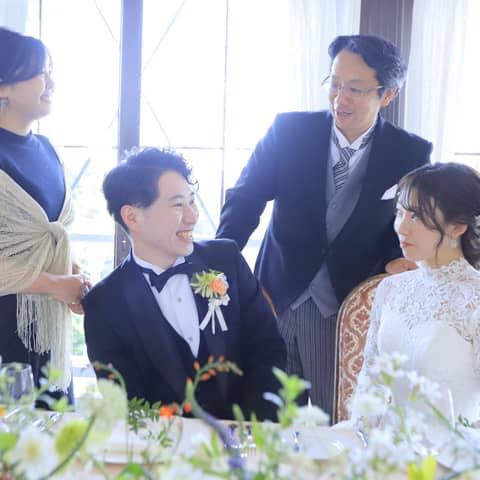 【6・7月限定】噴水と緑に囲まれたフォトウエディング&感謝を伝える会食