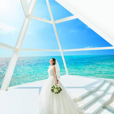 【2人挙式~OK】\海に浮かぶ独立型チャペル/挙式のみプラン