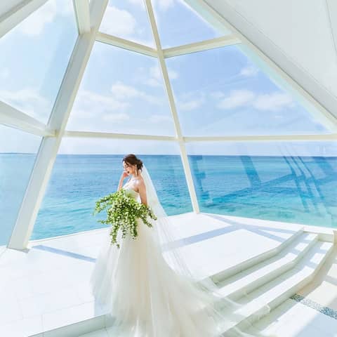 チャペル&サンマリーナビーチフォトプラン