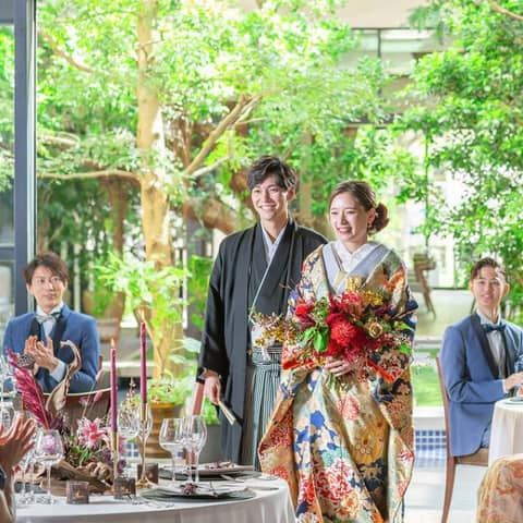 <通年/和婚>【最大73万円ご優待】ドレスから和装へのお色直し衣裳込み