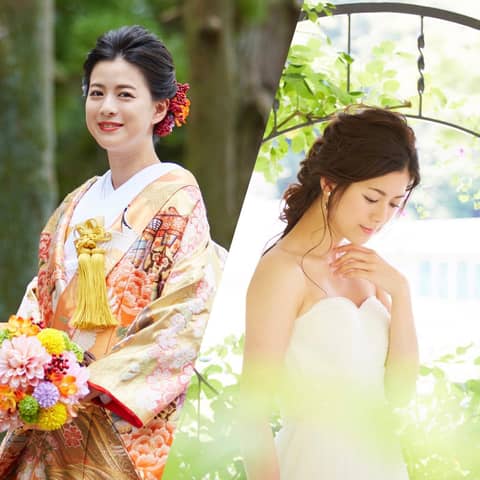 宿泊付き【フォトウエディング洋装&和装プラン】データ240カット付き