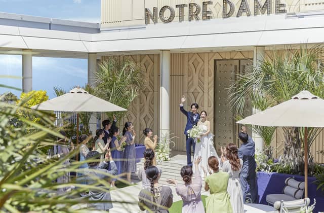 ノートルダム大阪ONE|海と空が彩る 大阪ベイサイドウエディング【公式】